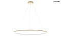 RING SLIM 100 złota lampa wisząca 