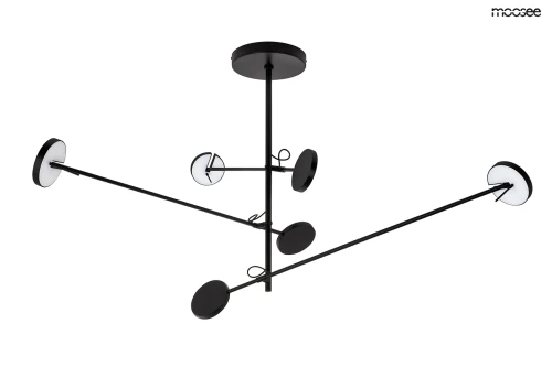 BOBBIE 3 czarna lampa wisząca 