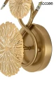LIRIO 6 złota lampa ścienna 