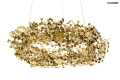 MONETE 60 metalowa lampa wisząca k. złoty