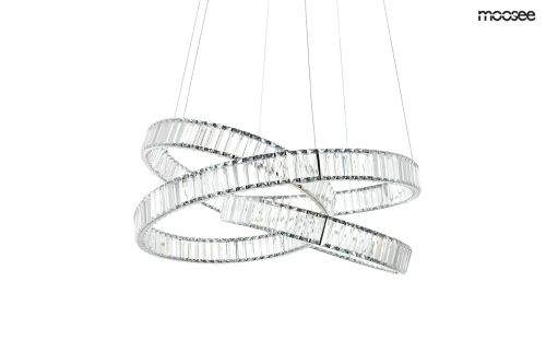 WAVE 80 chromowana lampa wisząca