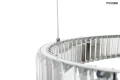WAVE 80 chromowana lampa wisząca