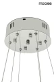 WAVE 80 chromowana lampa wisząca