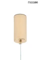 OMBRE 60 złota lampa wisząca 