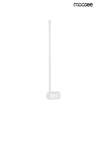 OMBRE 60 biała lampa ścienna biały kinkiet minimalistyczny