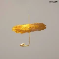 LEAFS złota lampa wisząca 