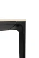 SLIM 140 stół z blatem z płyty ceramicznej biały