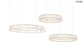 LIBERTY 3A złota lampa wisząca