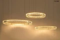 LIBERTY 3A złota lampa wisząca