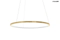 RING SLIM 60 złota lampa wisząca 