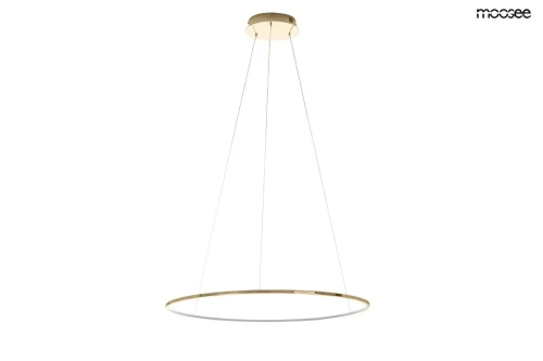 RING SLIM 60 złota lampa wisząca 