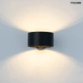 ARRO czarna lampa ścienna kinkiet