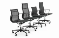 AERON PREMIUM czarny fotel biurowy siatka i aluminium