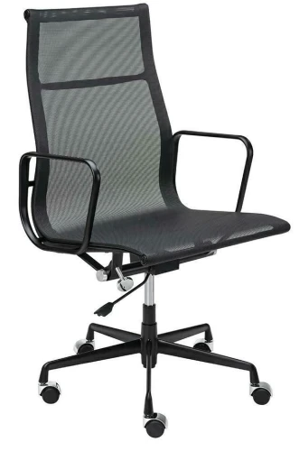 AERON PREMIUM czarny fotel biurowy siatka i aluminium