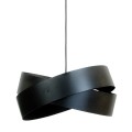 TORNADO 50 cm lampa wisząca  czarna (1142)