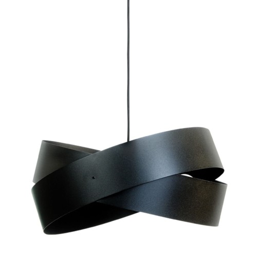 TORNADO 50 cm lampa wisząca  czarna (1142)