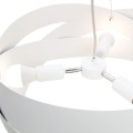 TORNADO 50 cm biała lampa wisząca (1117 )