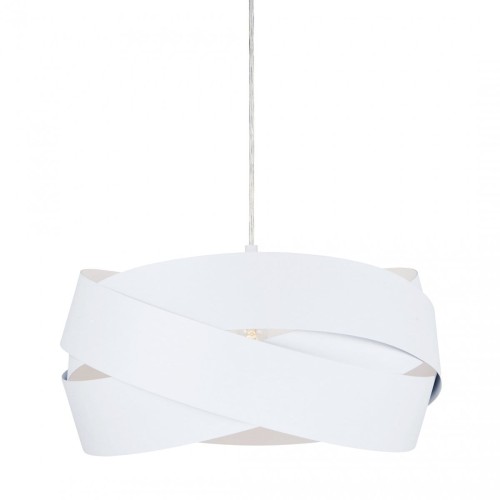 TORNADO 40 cm biała lampa wisząca (1113 )