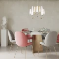 MAGNUM 10 złota lampa wisząca (1129)