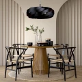 VENTO 60 cm czarna lampa wisząca (1133 )