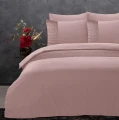 200x220 VELVET BAND róż mikrofibra kpl pościeli