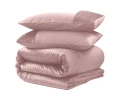 200x220 VELVET BAND róż mikrofibra kpl pościeli