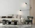 RAVEN 2 lampa ścienna czarna