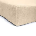 140x200 TEDDY krem  prześcieradło