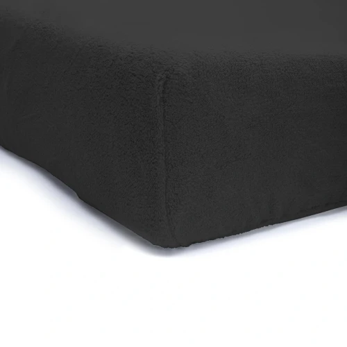 90x200 TEDDY antracyt  prześcieradło