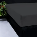 90x200 TEDDY antracyt  prześcieradło