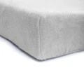 160x200 TEDDY szary  prześcieradło