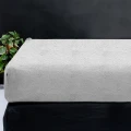 180x200 TEDDY szary  prześcieradło
