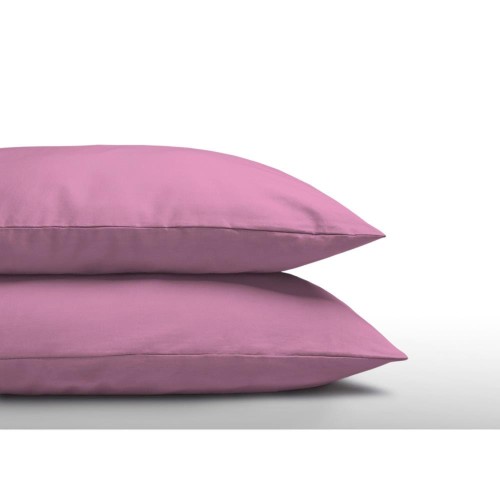 (B2) 2 poszewki na poduszkę 60x70 k. różowy