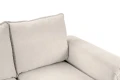 KELLY 230 beżowa sofa z szenilu