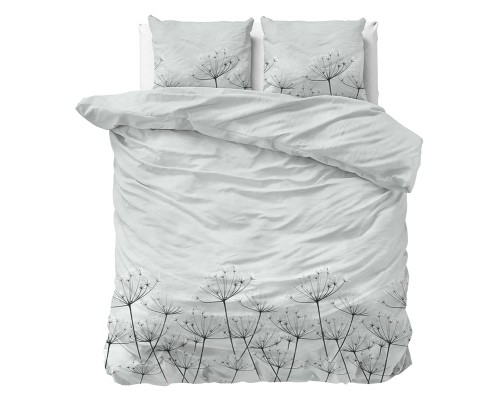 (B) Kpl 240x220 FL JAELYN szary flanela