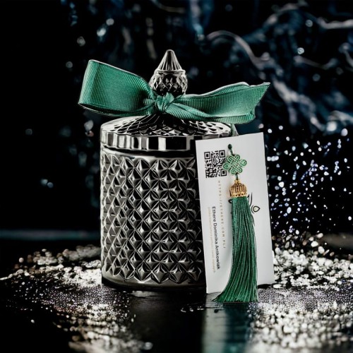 MUBARAC świeca sojowa black crystal 250ml