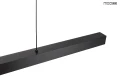 LINER czarna lampa wisząca 
