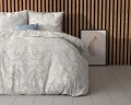 200x200/220 CHERINE mikroperkal szary komplet pościeli