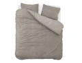 240x200/220 TEDDY khaki  mikrofibra kpl poscieli