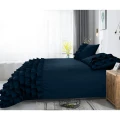 240x220 CYPRUS niebieski  kpl pościeli bawełna