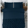 200x220 CYPRUS niebieski  kpl pościeli bawełna