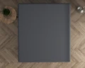 140x200/220 Jersey 220 gr. prześcieradlo na materac nawierzchniowy antracyt