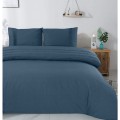 200x220 BALI niebieski  kpl pościeli perkal