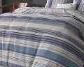 240x200/220 STRIPY niebieski  kpl pościeli mix