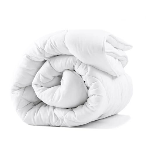 140x200 Micro Touch pojedyncza kołdra k. biały