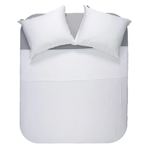 140x220/260 BAMBOO biały kpl pościeli z wiskozy bambusowej