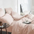 200x220/260 BAMBOO blady róż kpl pościeli z wiskozy bambusowej 