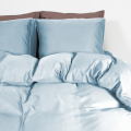 200x220/260 BAMBOO niebieski kpl pościeli z wiskozy bambusowej 
