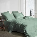 140x220/260 BAMBOO zielonyi kpl pościeli z wiskozy bambusowej 