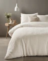 200x220 FUR TEDDY beż kpl pościeli z mikrofibry